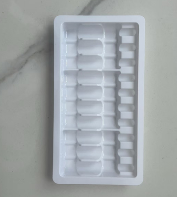 Bandeja personalizada de 10 ampollas selladas de 2 ml para envasado de medicamentos
