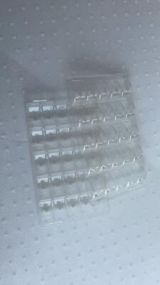 25 bandejas de plástico de macarrones con PET de grado alimenticio de 0,55 mm de espesor y diseño reutilizable para el embalaje de macarrones