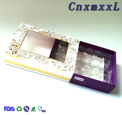 Caja de cajón para macarons, caja fina, caja plegable, caja para bombones, folleto, folleto publicitario - todo disponible para personalización.