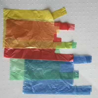 Bolsas de plástico HDPE reciclables personalizadas con alta resistencia al impacto para compras en supermercados