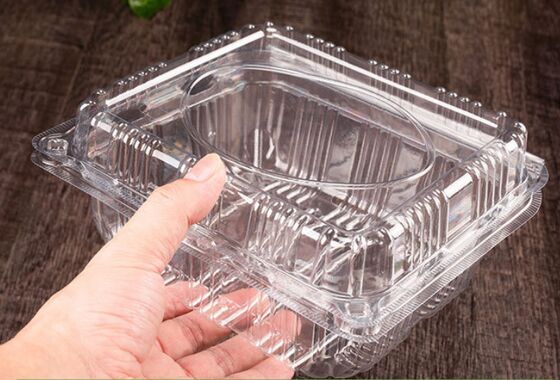 Customized Design Recyclable PET Heat Sealing Fruit Packaging Box for Tomato and Blueberry