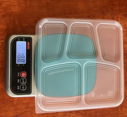 Cajas de comida rápida, cajas de comida rápida desechables de PP de 5 compartimentos, cajas de comida rápida de PP de 5 compartimentos, recipientes de comida rápida de 5 compartimentos