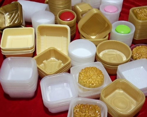 Envases de plástico transparentes y ecológicos con impresión personalizada para envases de alimentos