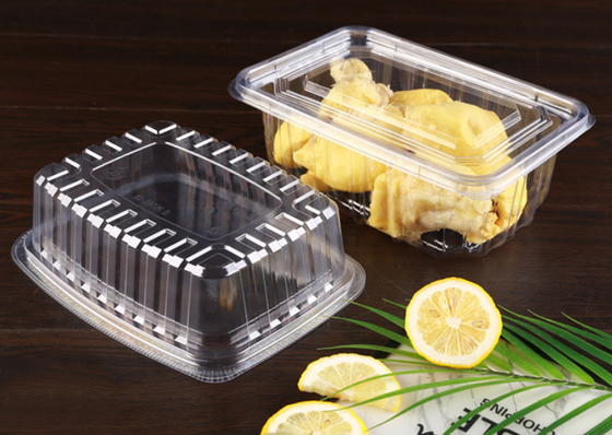 Caja de embalaje de macarrones transparentes ecológicos con impresión personalizada para exhibición de regalos y alimentos