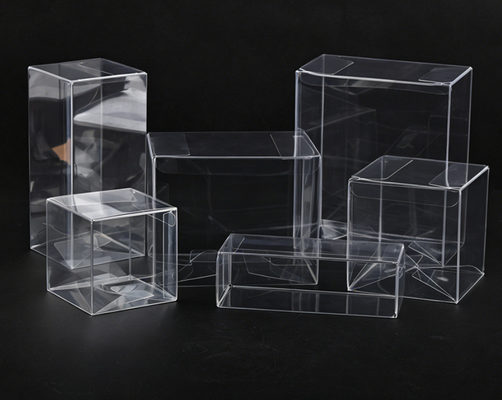 Cajas de embalaje de PVC de plástico transparente personalizadas, cajas pequeñas de plástico, envases de cajas de plástico, cajas transparentes de PP con esmalte, cajas de PVC, pedidos personalizados