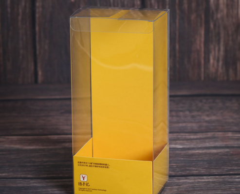 Caja de embalaje de PVC - disponible en stock - artículos de uso diario - caja transparente de PET - caja de juguete - caja mate de PP - logotipo impreso a color - gel probiótico