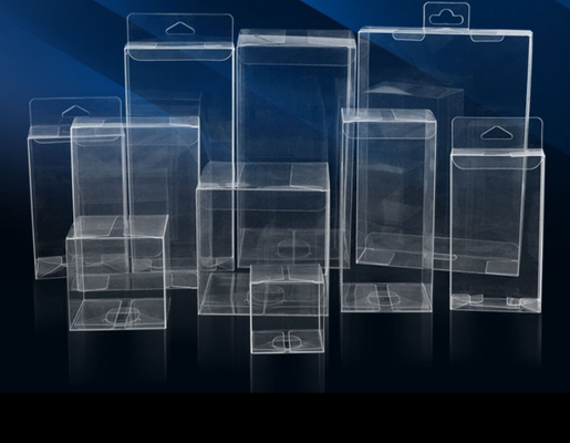 Caja de plástico de PVC más vendida, caja de plástico impresa a color de PET de grado alimenticio fabricante de ventas directas, caja de plástico para bebidas y perfumes, personalización disponible