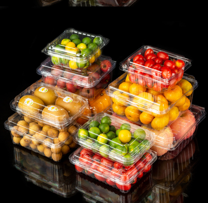 bandejas de frutas, cajas de envasado de carne, cajas de envasado de verduras, bandejas de plántulas, macetas de plástico, cajas de comida rápida, así como cajas transparentes de PVC, PP, PET y cajas impresas.