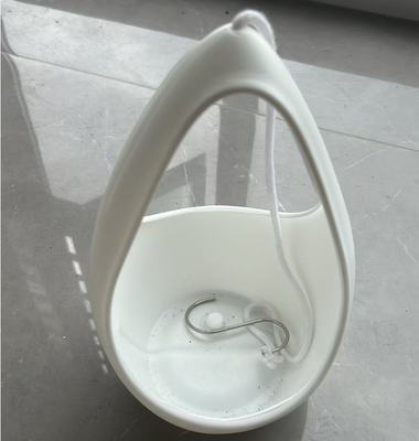 Large-sized HDPE Plastic Flower Pot with Tray Base and Ceramic Protection for Plum, Bamboo, Chrysanthemum, and Orchid