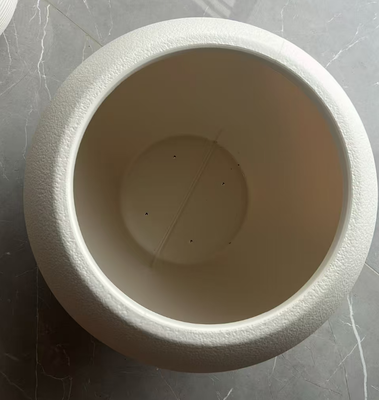 Potas de flores cerámicas minimalistas modernas de HDPE con varios tamaños y larga vida útil para la decoración del hogar