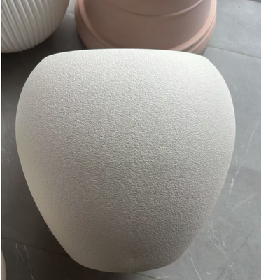 Potas de flores cerámicas minimalistas modernas de HDPE con varios tamaños y larga vida útil para la decoración del hogar