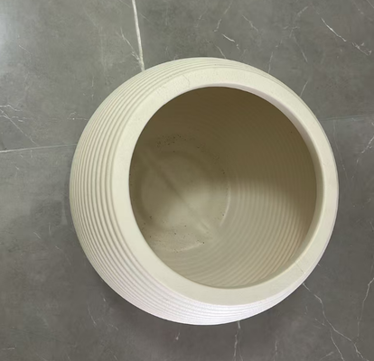 Maceta de bonsái porosa para control de raíces al por mayor de fábrica con acabado recubierto de PE en varios tamaños