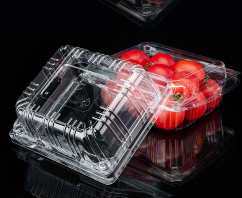 Cajas para frutas, bandejas para frutas, cajas para empaque de carne, cajas para empaque de vegetales, cajas para comida rápida, así como cajas transparentes de PVC, PP, PET y cajas impresas.
