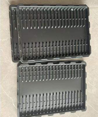 Envases de plástico de PCB antiestáticos ecológicos personalizados para componentes electrónicos