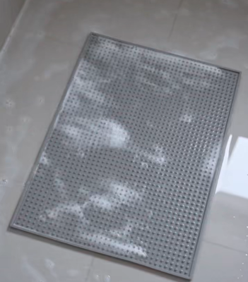 EPP Foam Bathroom Floor Mat with Premium Eco-friendly Virgin Material, High-efficiency Anti-slip & Drainage Structure, Easy to Clean & Resistant to Grime