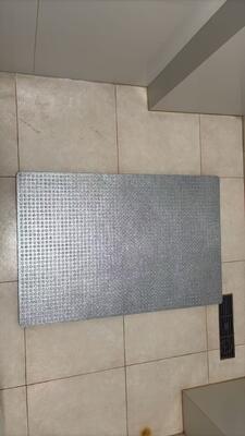 Mold Resistant Shower Mat with Fast Drainage and Massage Bumps EPP Bath Mat Non Slip Mat for Bathroom Safety
