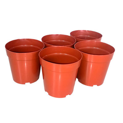 Potes plásticos del cuarto de niños de la flor de la orquídea del hidrocultivo de los potes del cuarto de niños de la maceta 1gallon