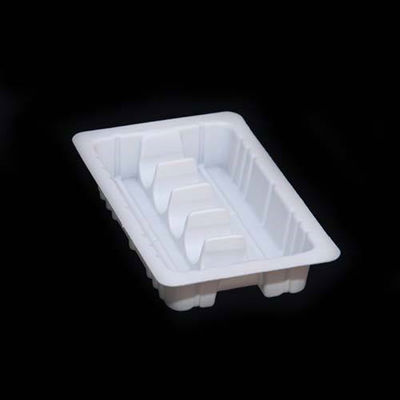 PVC transparente Tray Packaging plástico 3ml Vial Plastic Medical Tray de 0.5m m
