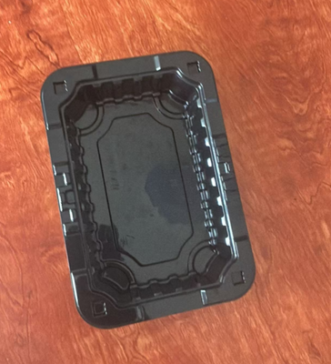 Diseño personalizado PET reciclable sellador térmico embalaje de frutas caja embalaje de ampollas de plástico