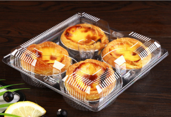 Cajas de plástico para frutas, bandejas de frutas, cajas para envasar carne, cajas para envasar verduras, cajas de comida rápida, cajas de galletas, cajas de pasteles, así como cajas transparentes y cajas impresas.