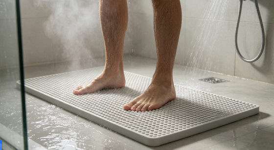 Alfombrilla antideslizante para baño, alfombrilla antideslizante para zonas húmedas, alfombrilla para pies de ducha, alfombrilla para pies de baño, alfombrilla para baño